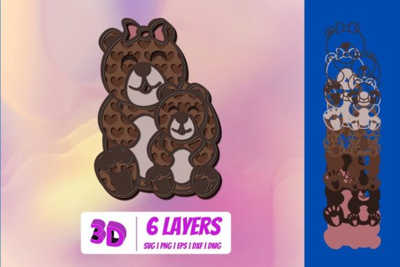 3D Mothers Day Bear SVG: A Versatile Shape for Lifestyle & Editorial Blogging