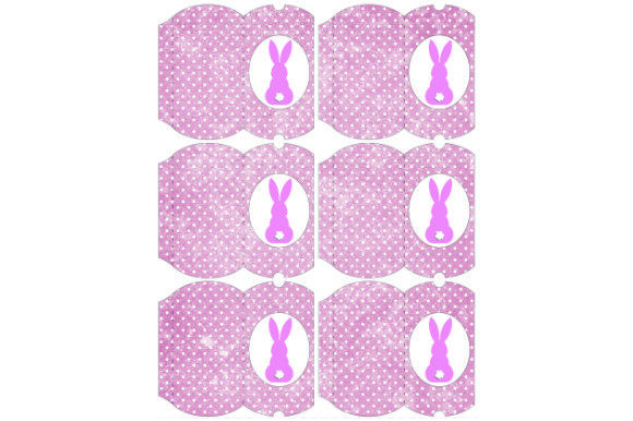 Pillow Boxes Bunny D.12. β 3D SVG Gift Boxes with Charm for Real Client Projects